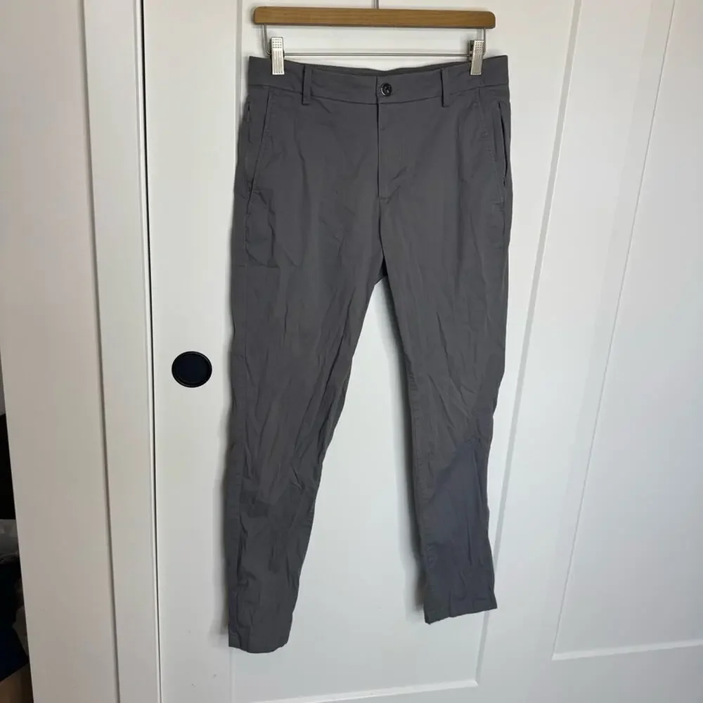 Birddogs Gray Stretch Comfort Casual Slim Pants Size 30X30